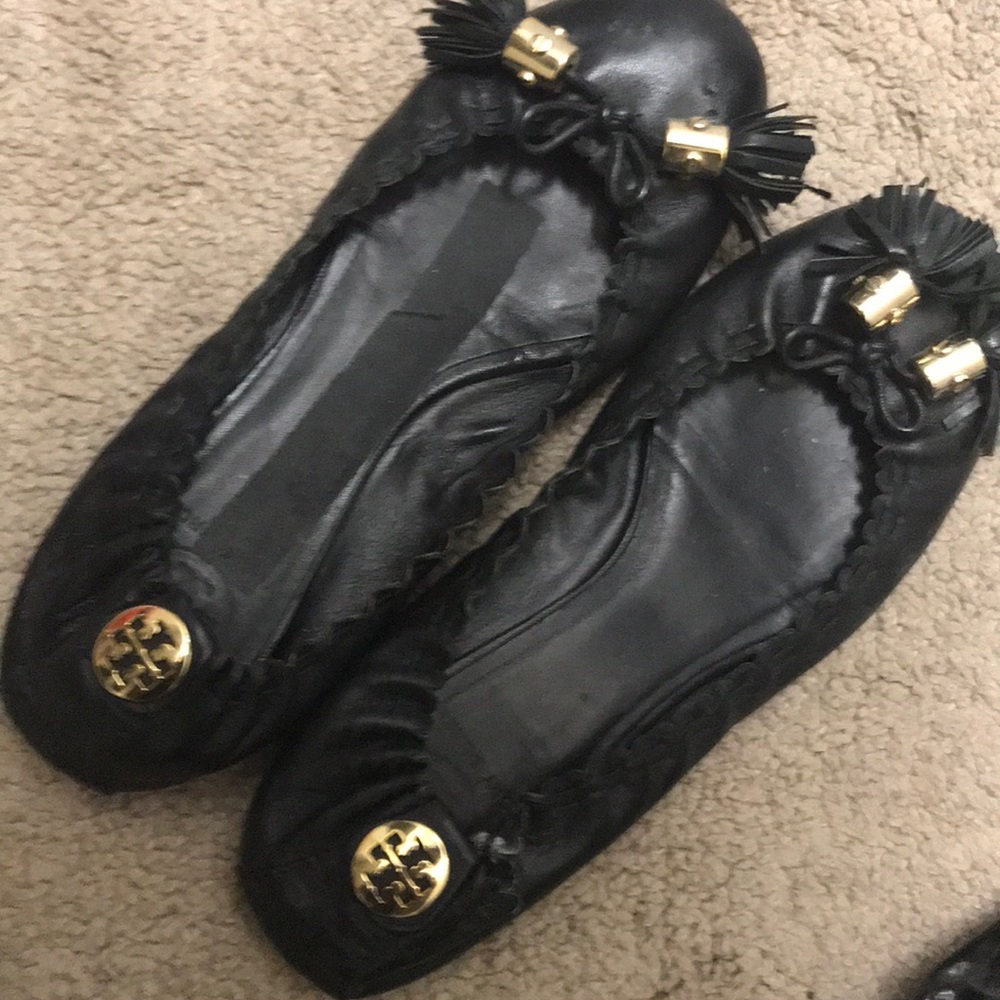 Tory Burch tassel flats